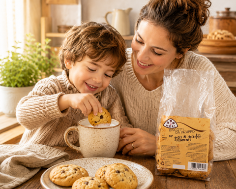 Biscotti al Latte con Gocce di Cioccolato – 200 g