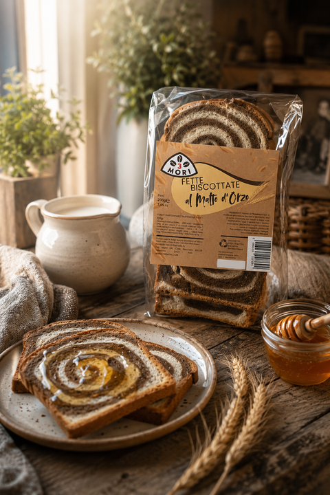 Fette Biscottate con Malto d’Orzo – 200 g