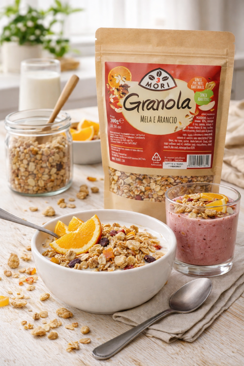 Granola Mela e Arancio 250 gr.